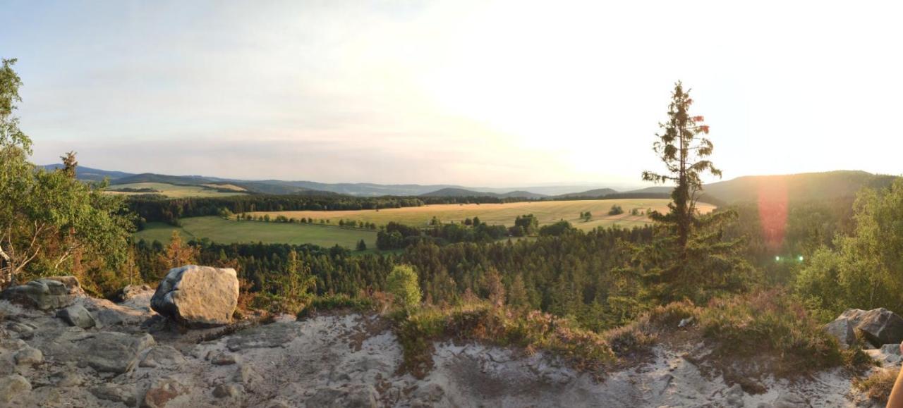 Wakacyjny Domek Sloszow 3 Villa Duszniki Zdrój Exteriör bild